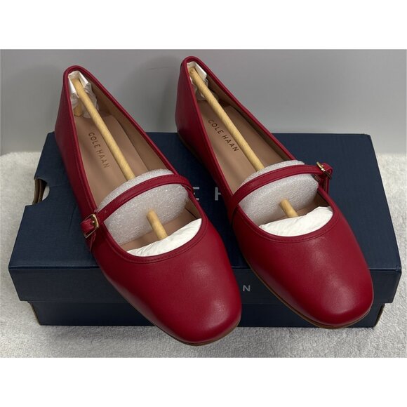 Cole Haan Women's Yelena Leather Mary Jane Ballet Flats Shoes Size 7 NWB - Picture 6 of 12